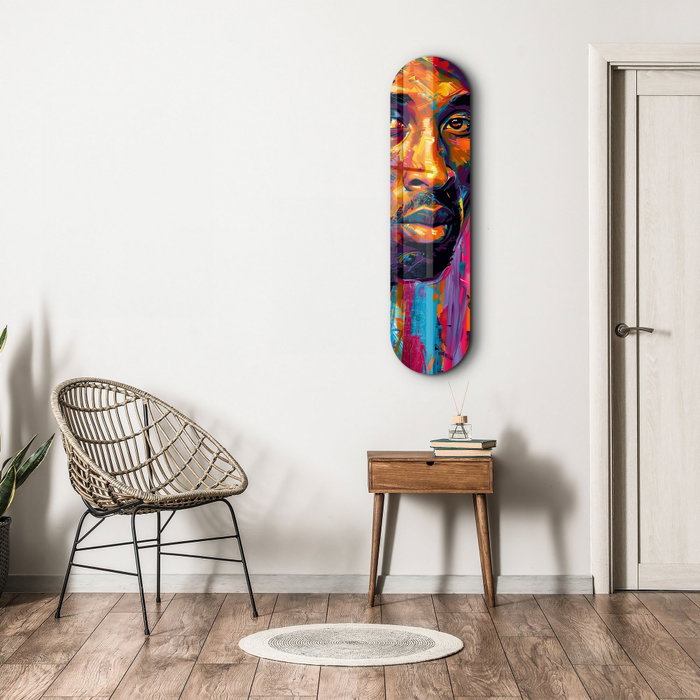 Wallity Kobe B - Pintura Decorativa de Vidrio Templado Multicolor Wallity Kobe B - Pintura Decorativa de Vidrio Templado Multicolor